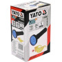 Ліхтарик ультрафіолетовий з окулярами для перевірки банкнот YATO 100 LED 395нм 6хAA YT-08582