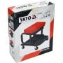Табурет на колесах з ящиком YATO, 440х360х390мм YT-08791