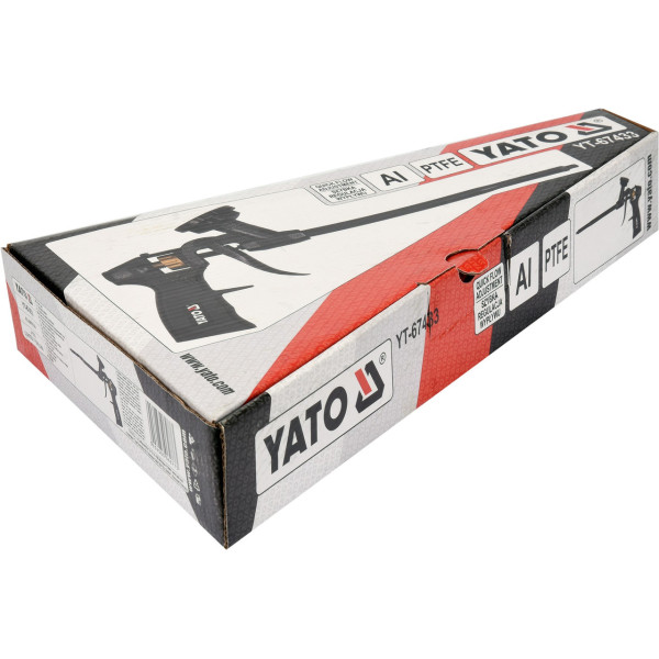 Пістолет для нанесення монтажної піни PTFE YATO YT-67433