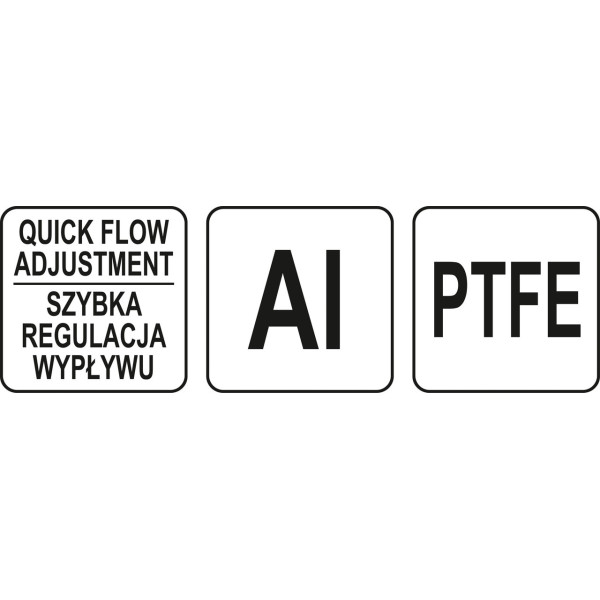 Пістолет для нанесення монтажної піни PTFE YATO YT-67433