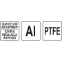 Пістолет для нанесення монтажної піни PTFE YATO YT-67433