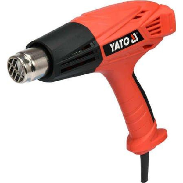 Фен технічний мережевий YATO 2 кВт 450 °C/600 °C з насадками YT-82294