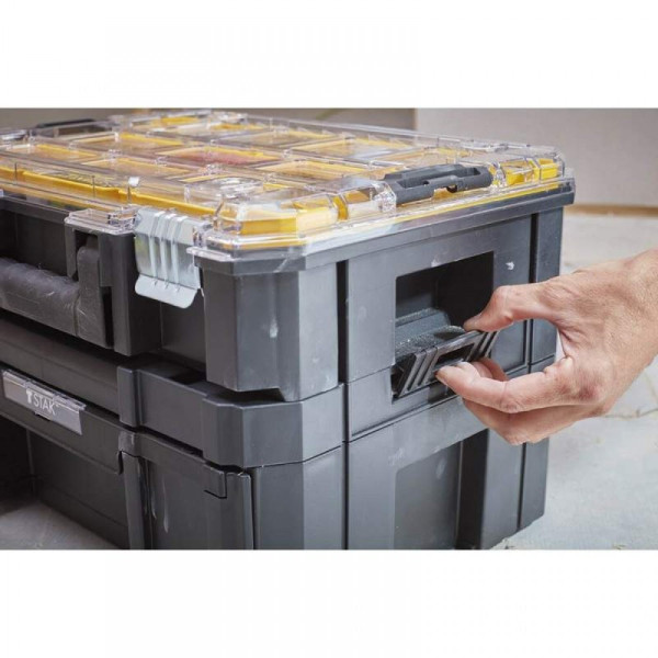 Органайзер пластиковый 10 отделений STANLEY FATMAX TSTAK  337х440х119мм FMST82967-1