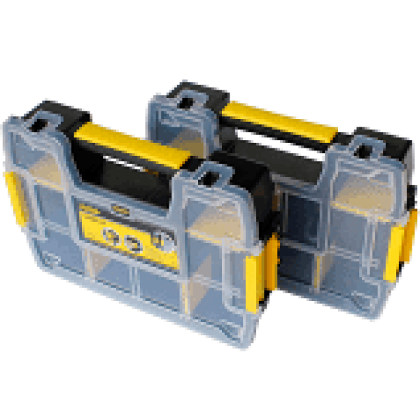 Органайзер пластиковий STANLEY 2 секції 295х 215х 65 мм STST1-71197