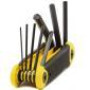 Набір шестигранних складаних ключів 1.5-8 мм у ручці Stanley 8 шт. 2-69-264