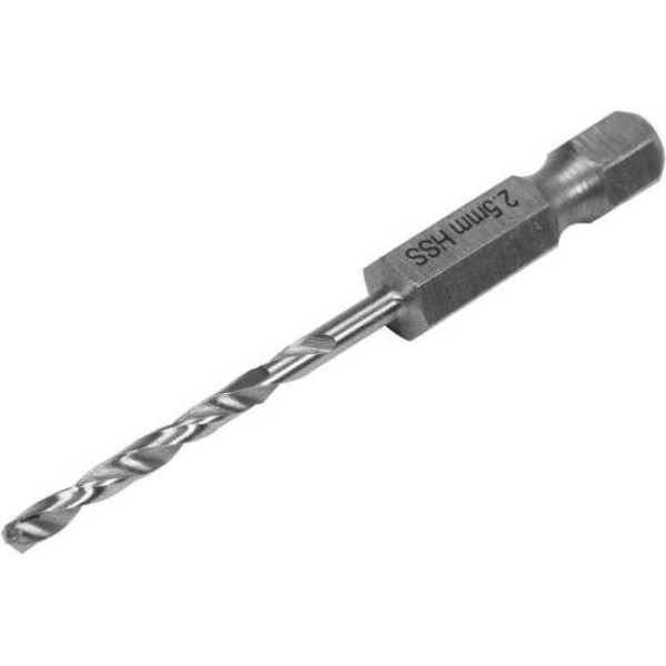 Свердло 1.5 - 5.5 мм HEX1/4" YATO для конструкційної легованої нержавіючої сталі в асортименті YT-44860