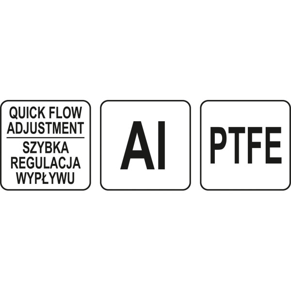 Пістолет для нанесення монтажної піни Al PTFE YATO YT-67421