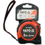 Рулетка 8 м x 25 мм сталева нейлонове покриття YATO YT-71073