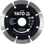 Диск алмазный сегментированный 115x22.2x1.8 по камню/бетону YATO в мокром/сухом режиме YT-59961
