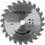 Диск пильный по дереву победитовый YATO 190х20x2.2x1.5мм 24Т YT-60634