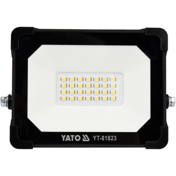 Прожектор с SMD-диодным излучателем YATO 20Вт 230В 1800лм 28диодов YT-81823
