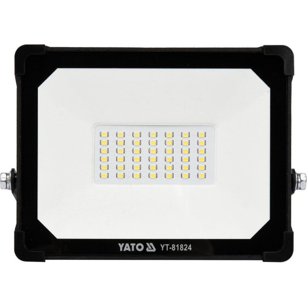 Прожектор с SMD-диодным излучателем YATO 30Вт  230В  3000лм  42 диода YT-81824