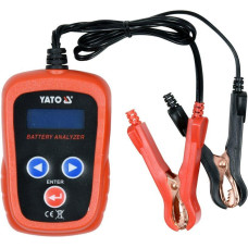 Тестер параметрів акумуляторів YATO до 12В з LED цифровим дисплеєм YT-83113