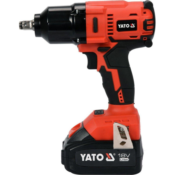 Гайковерт ударний акумуляторний безщітковий YATO 1/2" 700 Нм YT-82806