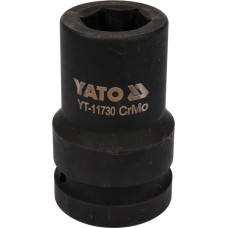 Головка торцевая шестигранная ударная 1" YATO М24х80мм YT-11730 Головка торцевая шестигранная ударная 1" YATO М24х80мм YT-11730