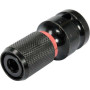 Перехідник ударний для викруткових насадок 1/2" x HEX-1/4" YATO 50 мм YT-04691