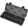 Набір насадок викруткових ударних TORX 1/2" T20-T70 YATO 9 шт., YT-10654