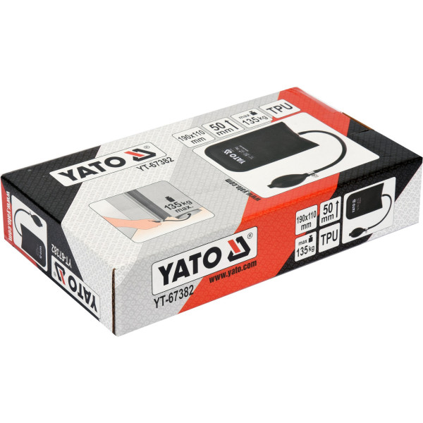 Подушка монтажна до 135 кг надувна YATO 190x110 мм YT-67382