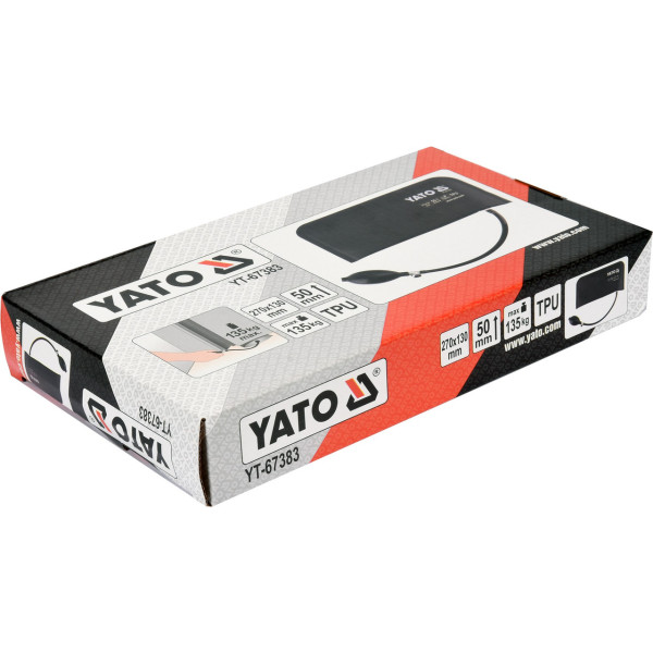 Подушка монтажна до 135 кг надувна YATO 270х130мм YT-67383