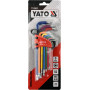 Набір ключів TORX TR T10-T50 Г-подібних двосторонніх YATO 9 шт. YT-05633