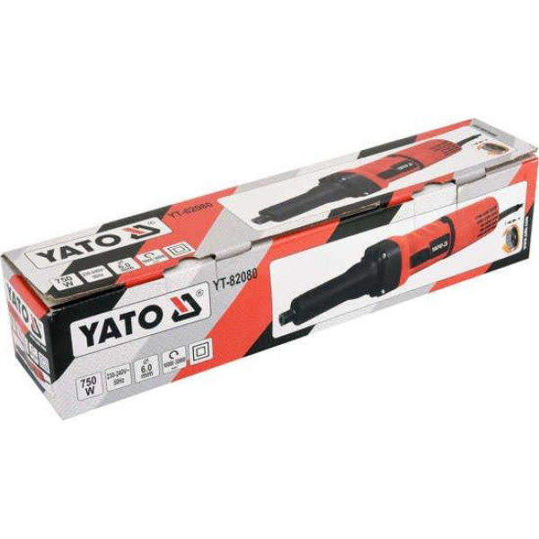 Шлифмашина прямая сетевая YATO  750 Вт YT-82080