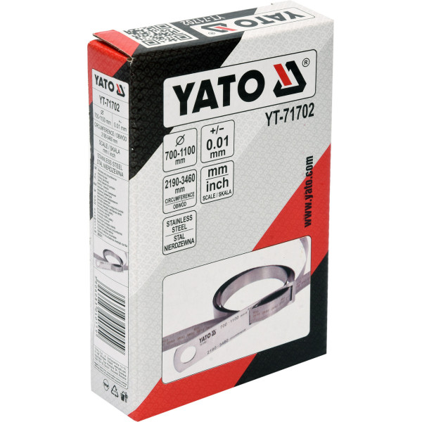 Циркометр для кола 2190-3460 мм і діаметру 700-1100 мм YATO YT-71702