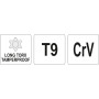 Ключ TORX Г-подібний 2-сторонній Т9 YATO 16х80мм YT-05493