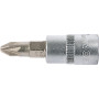 Головка торцевая 1/4" 37мм с отверточной насадкой Pozidriv PZ2 YATO YT-04418
