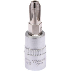 Головка торцевая 1/4" 37 мм с отверточной насадкой "Philips" РН3 YATO YT-04413