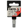 Головка торцевая шестигранная 1/4" М7  YATO 25мм YT-14124