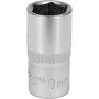 Головка торцевая шестигранная 1/4" М9  YATO 25мм YT-14126