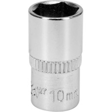 Головка торцевая шестигранная 1/4" М10  YATO 25мм YT-14127