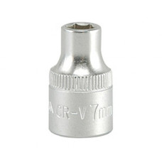 Головка торцевая шестигранная 3/8" 7мм YATO  короткая 28мм YT-3802