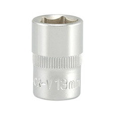 Головка торцевая шестигранная 3/8" 13мм YATO  короткая 28мм YT-3808