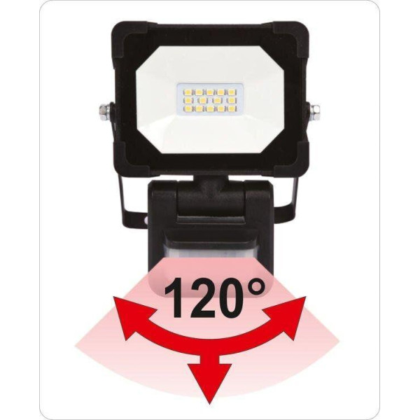 Светодиодный прожектор SMD LED 20Вт с датчиком движения YATO YT-81827