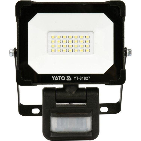Светодиодный прожектор SMD LED 20Вт с датчиком движения YATO YT-81827