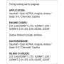 Фиксаторы ГРМ двигателей группы OPEL/SAAB/CHEVROLET YATO 14ед. YT-06027