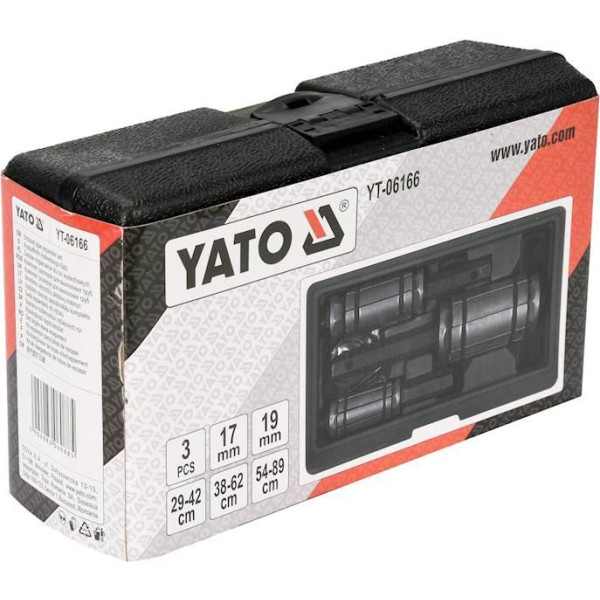 Комплект розширювачів вихлопної труби YATO 3подм. YT-06166