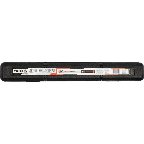 Ключ динамометричний YATO 1/2" 10- 60 Нм 415мм YT-07612
