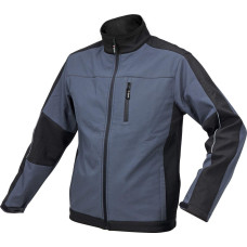 Куртка робоча SOFTSHELL чорно-темносіра YATO розмір S — XXXL в асортименті YT-79540