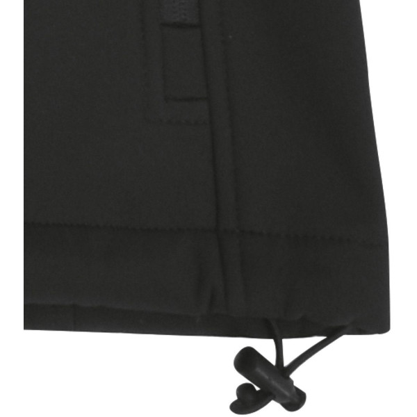 Куртка робоча SOFTSHELL чорна зі знімним капюшоном YATO розміри S - XXXL YT-79550
