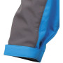 Куртка робоча SOFTSHELL сіро-блакитна зі знімним капюшоном YATO розміри S - XXXL YT-79560