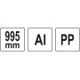 Інструмент для видалення бур'янів YATO 995мм YT-86840