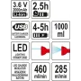 Обприскувач акумуляторний YATO Li-Ion 3.6 В 2 Агод 1 л 285/460 мл/хв YT-86200