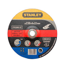 Шліфувальний круг для металу STANLEY T27 230х6х22 мм STA32065-QZ