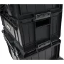 Ящик для инструментов трехсекционный с 2 органайзерами YATO 585х425х810мм YT-09161