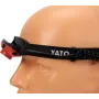 Фонарик налобный аккумуляторный YATO Li-ion 3,7В 1000мАч 500лм 70м USB YT-08596