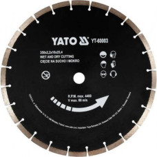 Диск алмазный сегментный по бетону YATO 350х25.4мм YT-60003