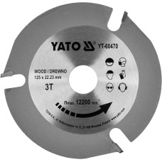 Диск пильный по дереву YATO 125x22.23x3.8 мм YT-60470 Диск пильный по дереву YATO 125x22.23x3.8 мм YT-60470