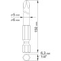 Набір біт PH1/PH2 x 150 мм YATO 2 шт. YT-0489